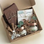giftboxwithspicesseasaltrecipesapronlinenservingtoolskitchencooking