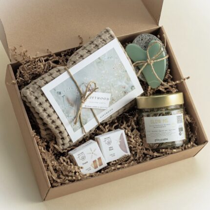 naturalbeautygiftboxcottontfacetowelbotanicalproductsfacecare